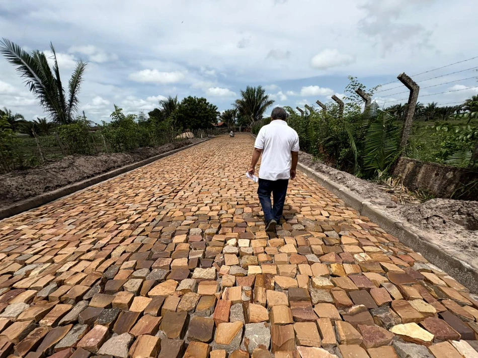 Obras de calçamento
