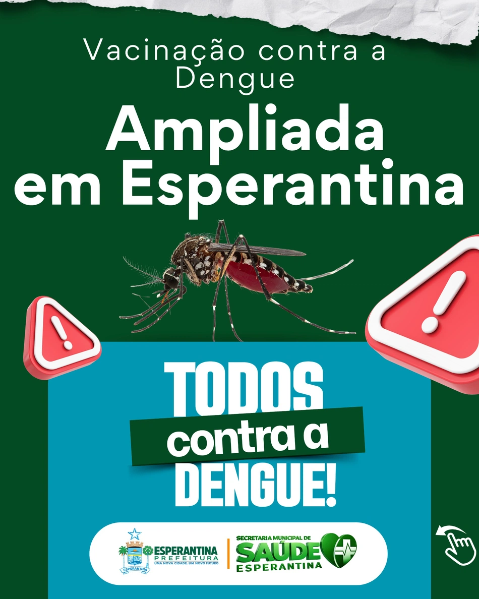 Vacina contra dengue em Esperantina