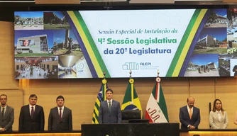Sessão de abertura do ano legislativo na Alepi