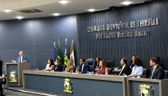 Sessão de abertura do ano legislativo da Câmara