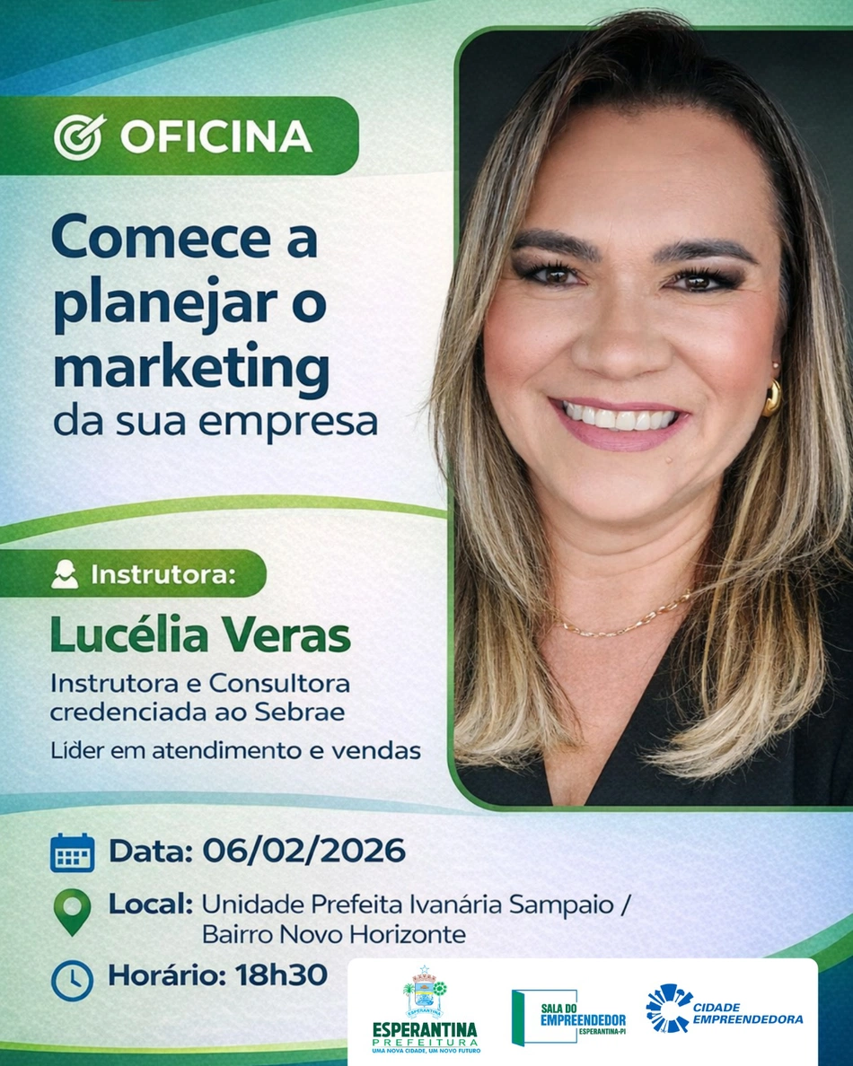 Capacitação profissional em Esperantina