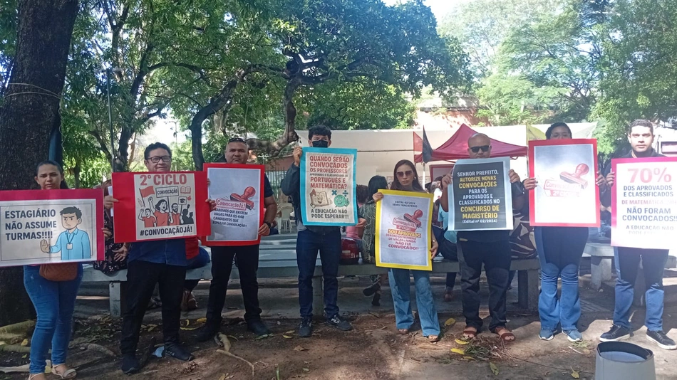 Aprovados em concurso da Semec