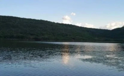 Açude São Vicente, em São Miguel do Tapuio