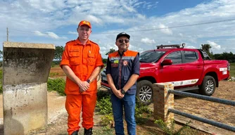 Defesa Civil realiza mapeamento de risco no entorno da Barragem Corredores