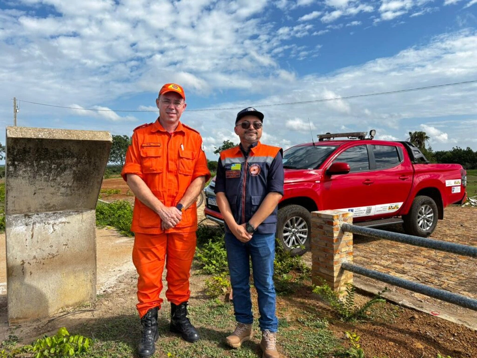 Defesa Civil realiza mapeamento de risco no entorno da Barragem Corredores