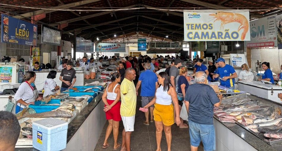 Mercado do Peixe, no bairro São João.