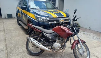 Motocicleta recuperada