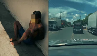 Suspeito de tráfico de drogas é capturado após tentativa de fuga