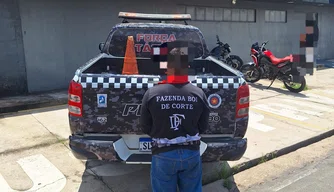 Suspeito conduzido