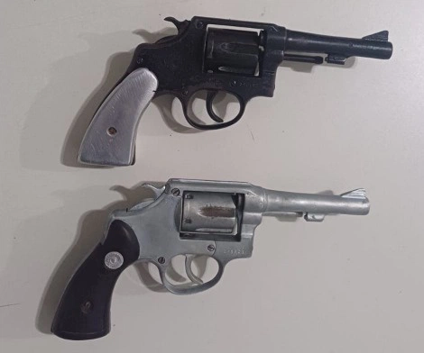 Armas de fogo apreendidas