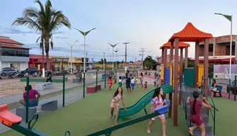 Inauguração da Praça da Igreja Nossa Senhora do Perpétuo Socorro