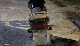Motocicleta recuperada