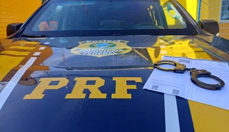 algema prf prisão