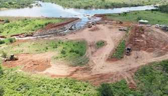 Barragem do Campestre, em Coronel José Dias