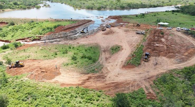 Barragem do Campestre, em Coronel José Dias