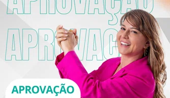 Gestão da prefeita Ivanária Sampaio alcança 83,29% de aprovação em Esperantina