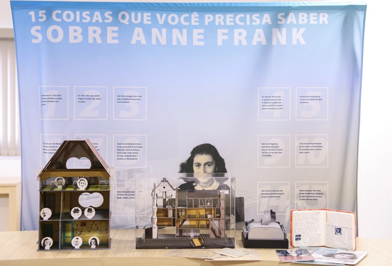 Exposição Internacional “Lendo e Escrevendo com Anne Frank”,