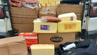 Alimentos apreendidos