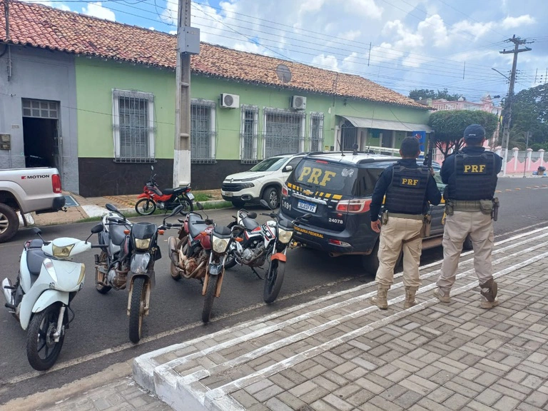 Veículos recuperados pela PRF