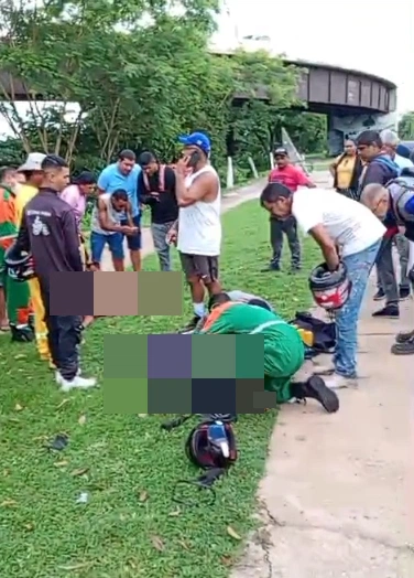 Acidente na Ponte da Amizade