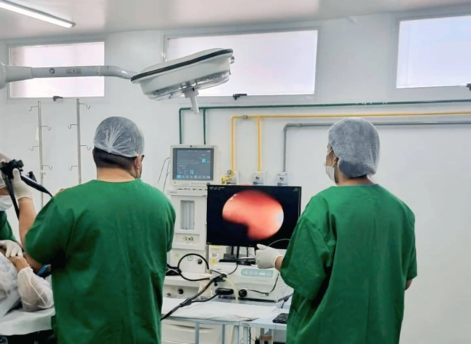 endoscopia, saúde, exame, rede municipal