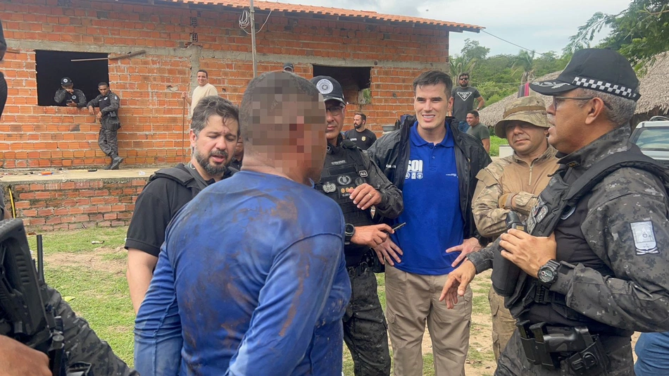 Homem capturado durante operação em Teresina