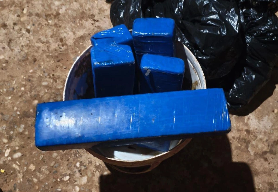 Materiais apreendidos
