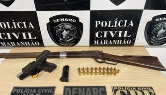 Materiais apreendidos durante operação integrada no Maranhão