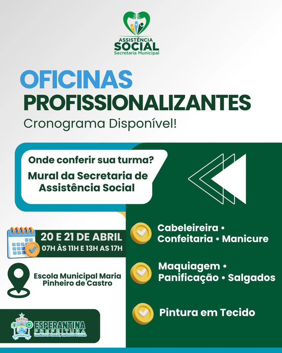 Cursos profissionalizantes