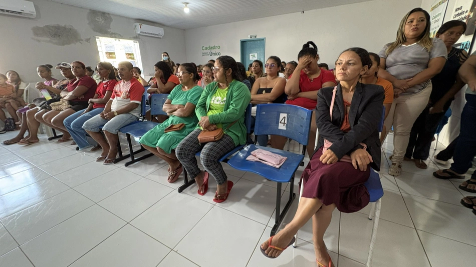 Ação da Secretaria Municipal de Assistência Social de Esperantina