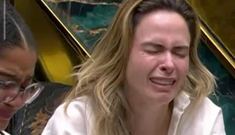 BBB 26: Ana Paula é informada sobre a morte de seu pai e chorando Tadeu diz “também estou de luto”