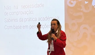 Delegada Eugênia Villa, diretora de Avaliação de Risco da SSP-PI