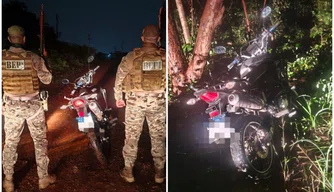 PM recupera motocicleta roubada em Teresina