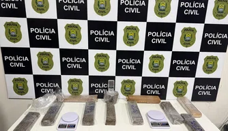 Apreensão de entorpecentes na zona Sul de Teresina