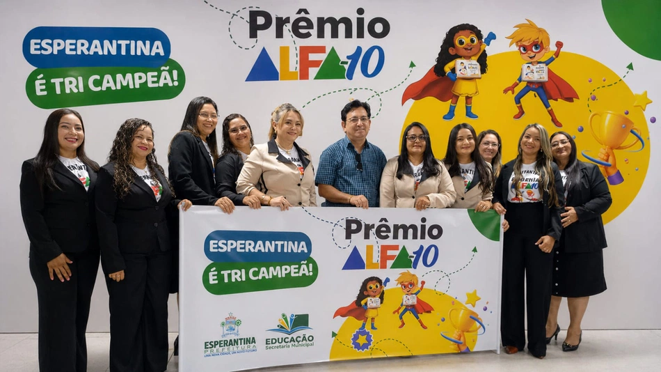 Esperantina consolida hegemonia na educação e conquista Tri-Campeonato do Prêmio Alfa-10