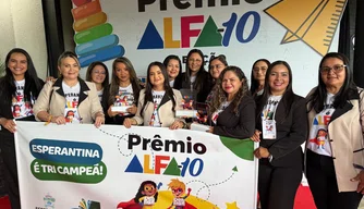 Esperantina consolida hegemonia na educação e conquista Tri-Campeonato do Prêmio Alfa-10