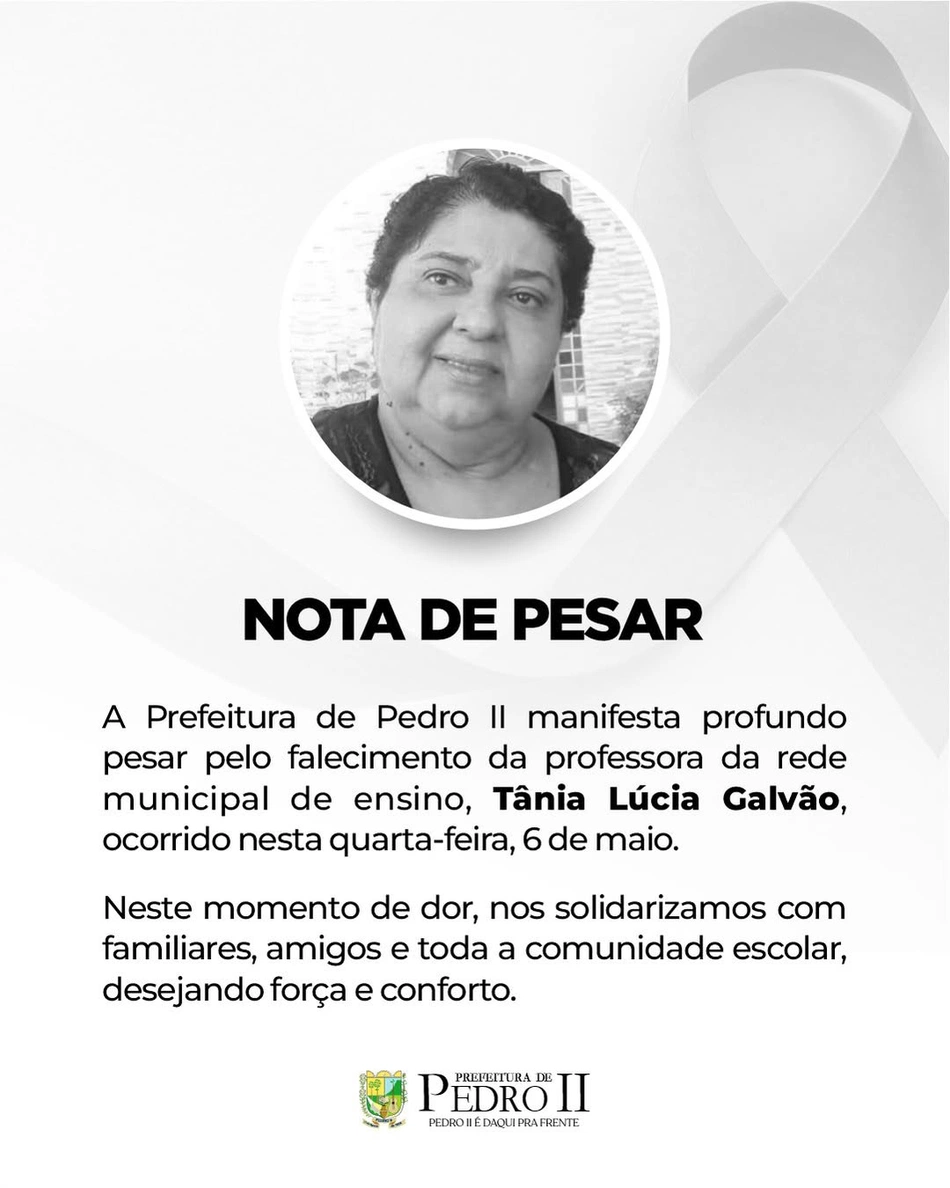 Nota de pesar