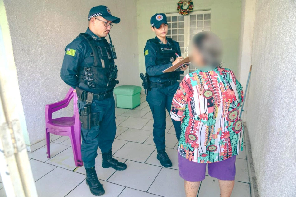 As visitas acontecem regularmente e ajudam a reforçar a sensação de segurança dentro de casa
