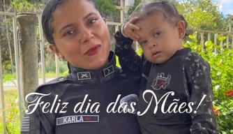Policial da ROCAM relata a conciliação da profissão e da maternidade