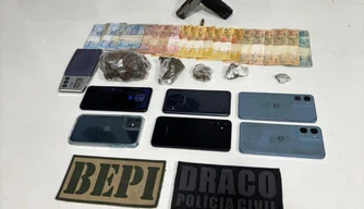 Casal é preso por tráfico de drogas na zona Sudeste de Teresina