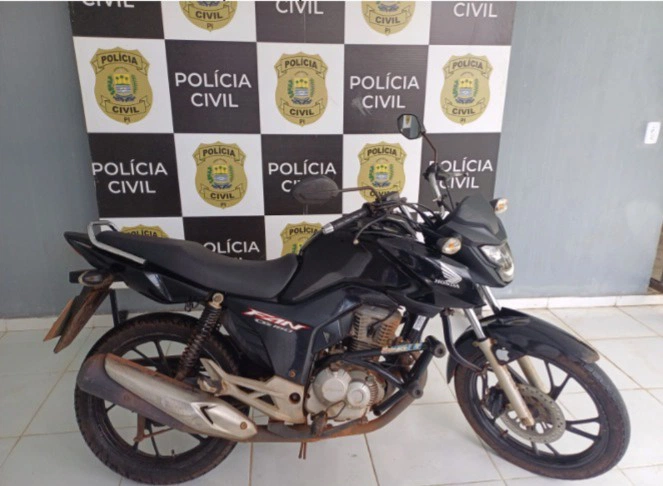 Motocicleta recuperada