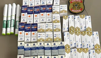 Polícia Federal desarticula contrabando de medicamentos emagrecedores em Teresina