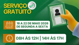 Prefeitura de Esperantina realiza mutirão gratuito para emissão da Carteira de Identidade