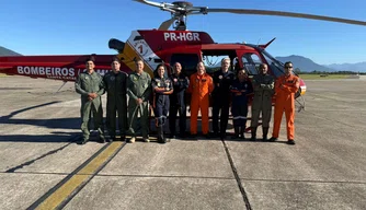 Representantes da saúde no Piauí estudam modelo de resgate aeromédico de Santa Catarina