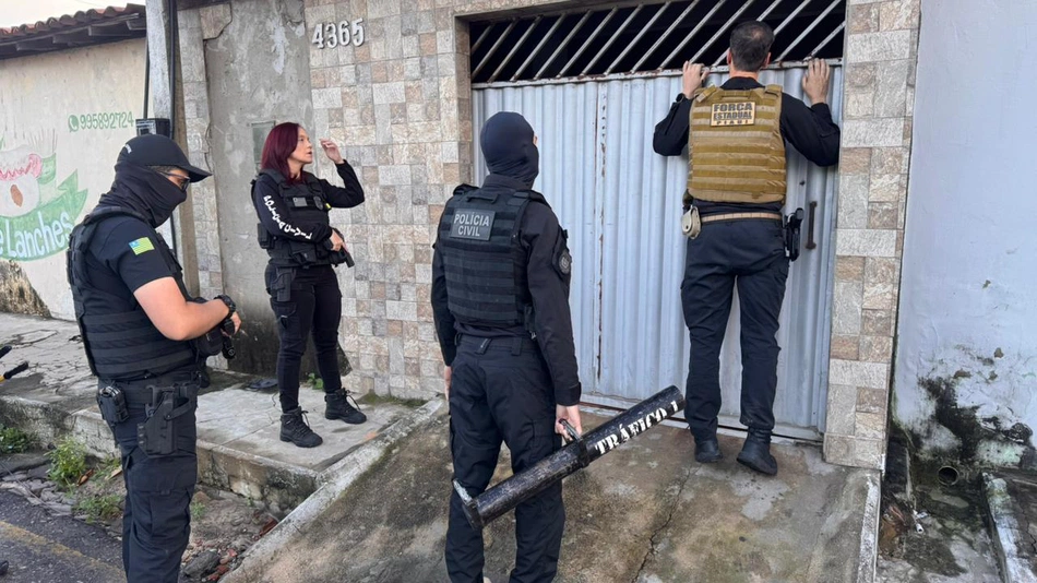 SSP-PI cumpre três mandados contra suspeitos de pichações em Parnaíba
