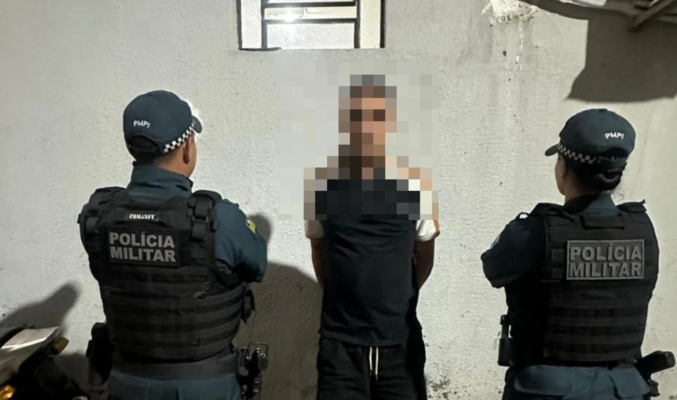Polícia Militar pende suspeito de homicídio no Povoado Soinho, na zona rural de Teresina