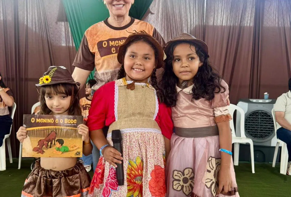 Ivanária Sampaio apoia lançamento de livro infantil inspirado em amizade de criança com bode em Esperantin