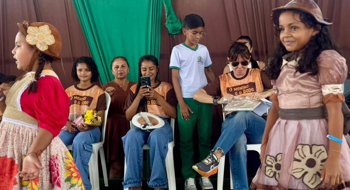 Ivanária Sampaio apoia lançamento de livro infantil inspirado em amizade de criança com bode em Esperantin