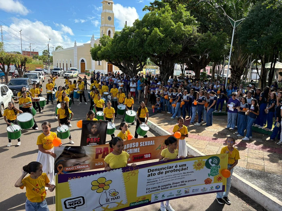 Esperantina realiza mobilização no Dia Nacional de Combate ao Abuso e Exploração Sexual de Crianças