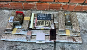 Polícia apreende mais de 20 quilos de drogas durante ação na zona Sul de Teresina